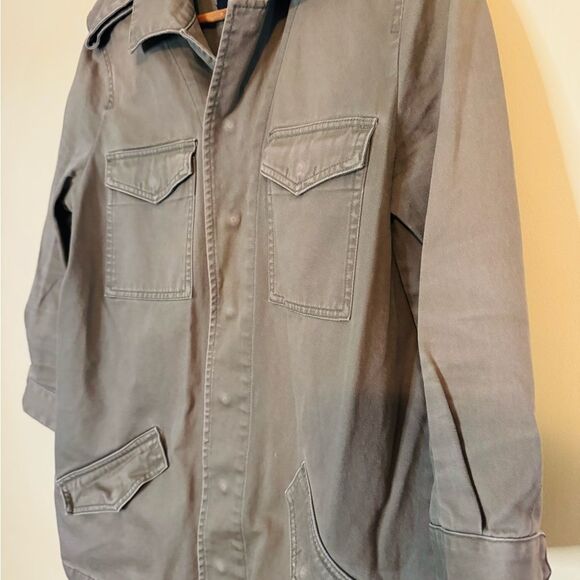 Who What Wear Gray Utility Jacket - Picture 3 of 12